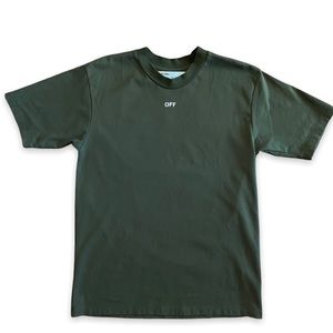 Off White Virgil Abloh Fern Arrow T-Shirt